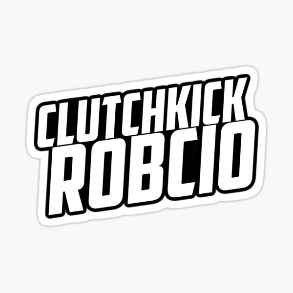 Clutchkick Robcio Sticker With Background Sticker For Sale By Robcio Redbubble 9540