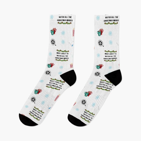Item preview, Most Likely To Watch All The Christmas Movies designed and sold by LuckyKermit.