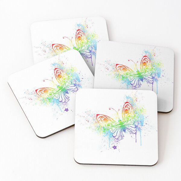 Artikelvorschau, Schmetterlingshemden - Regenbogen Schmetterlingshemd entworfen und verkauft von Timshop1.