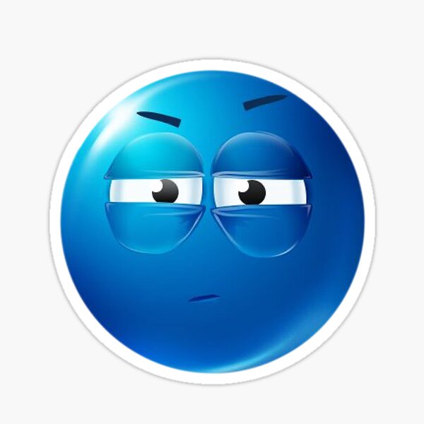 Blue Emoji or Joobi - Free Smiley Download