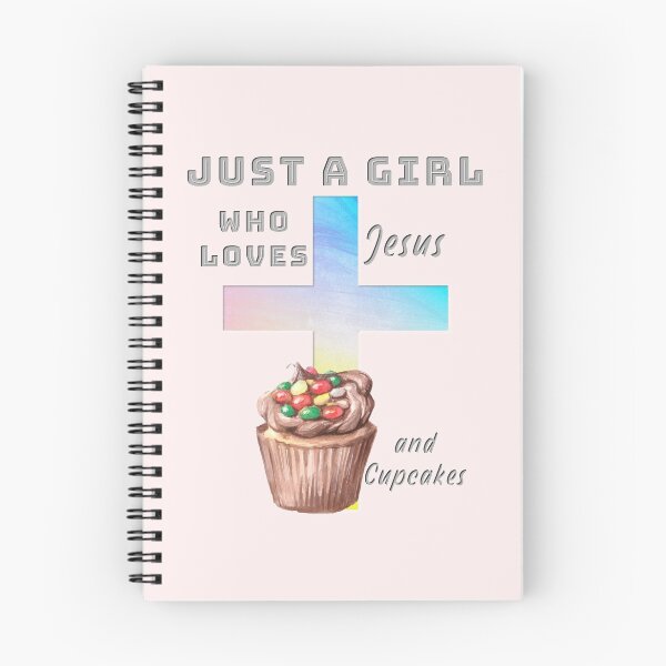 Item preview,  Just A Girl Who Loves Jesus and Cupcakes! designed and sold by TheKingdomAttic.