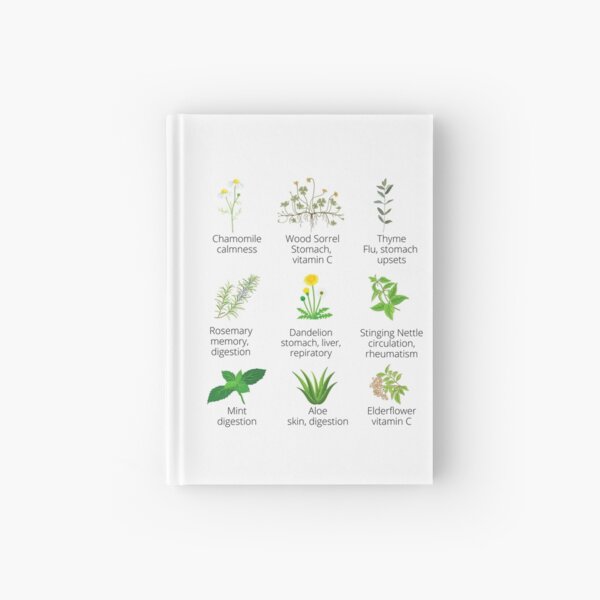 Herbal Infusion Hardcover Journal