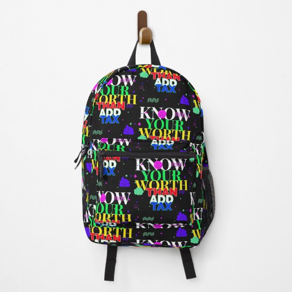 Item preview, Know Your Worth Than Add Tax Essential T-Shirt designed and sold by BestCoolStuff.