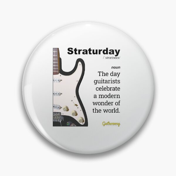 Item preview, Straturday - Black Text - Guitarmony designed and sold by Guitarmony.