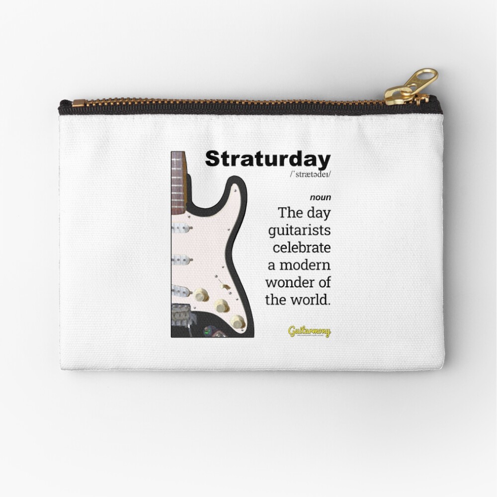 Item preview, Zipper Pouch designed and sold by Guitarmony.