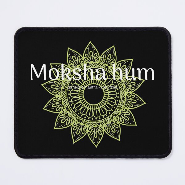 Item preview, Moksha Hum Sanskrit Mantra designed and sold by onepony.