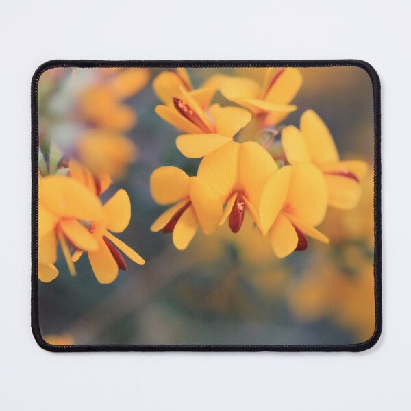 Bush-Pea Flowers Mouse Pad