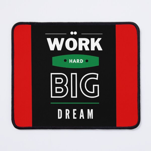 Item preview, Work hard Big dream designed and sold by FuzieStore.