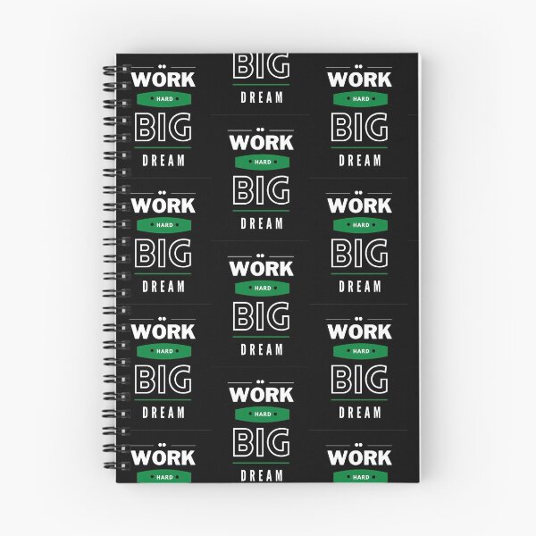 Item preview, Work hard Big dream designed and sold by FuzieStore.