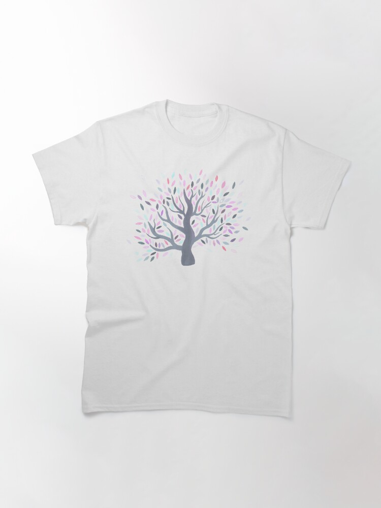 Alternate view of Multicolored tree of spring Classic T-Shirt