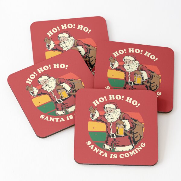 Item preview, Christmas Santa Claus Santa Is Coming Ho Ho Ho designed and sold by TKsTees.