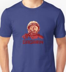 Yuri Gagarin Raum Astronaut Russland CCCP Unisex T-Shirt