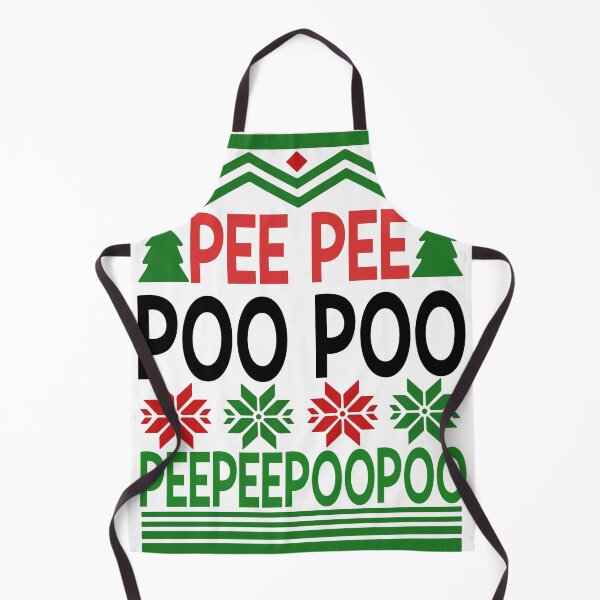 Item preview, Pee Pee Poo Poo Ugly Christmas Sweater Sweatshirt designed and sold by dgavisuals.