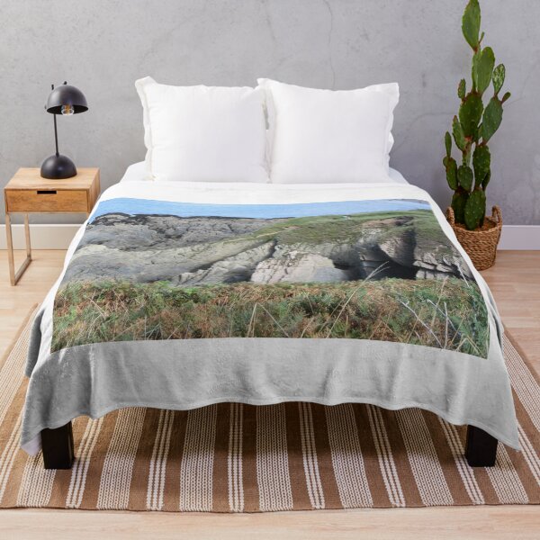 Item preview, Slate Cliffs On Burgh Island, Devon UK designed and sold by lezvee.