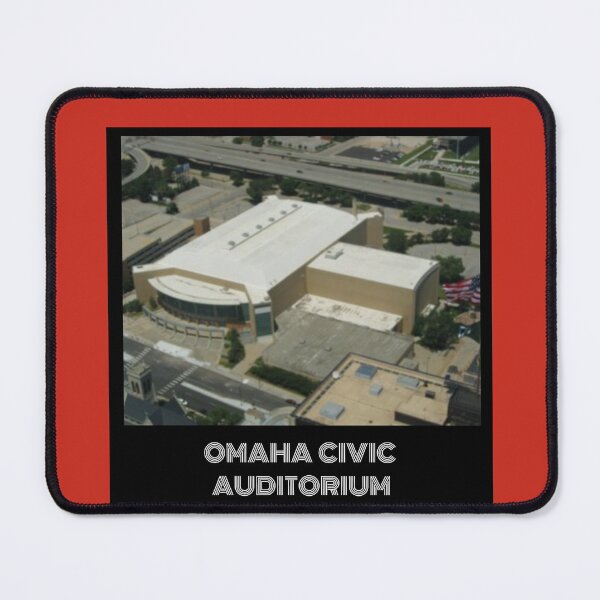 Item preview, Omaha Civic Auditorium- Red designed and sold by DeadStadium.