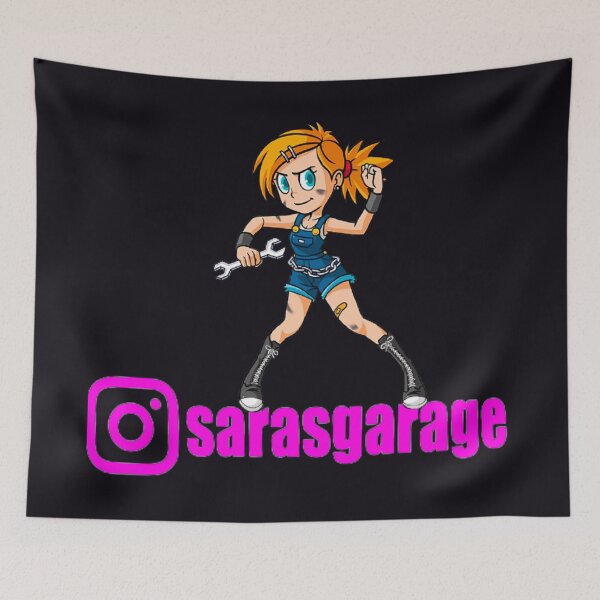 Item preview, Sara’s Garage - the only girl car repair shop in Switzerland designed and sold by h-o-t-prints.
