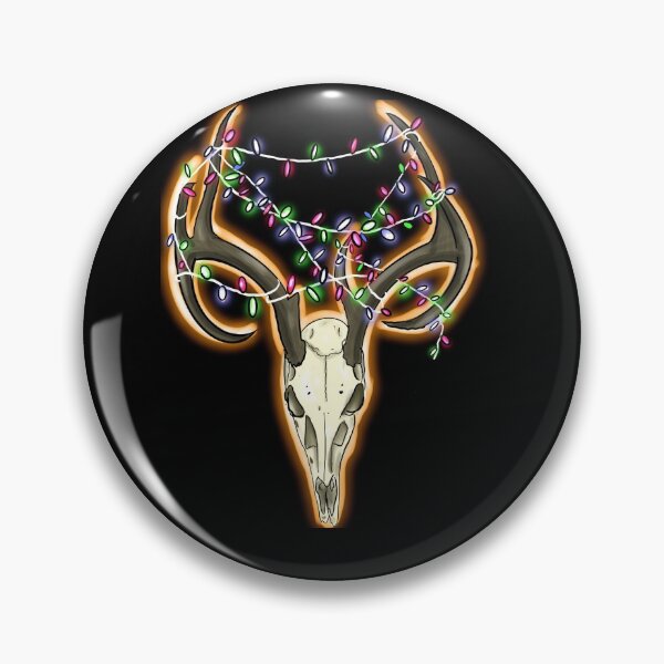 Item preview, Deer skull Christmas  designed and sold by KittenTripArts.