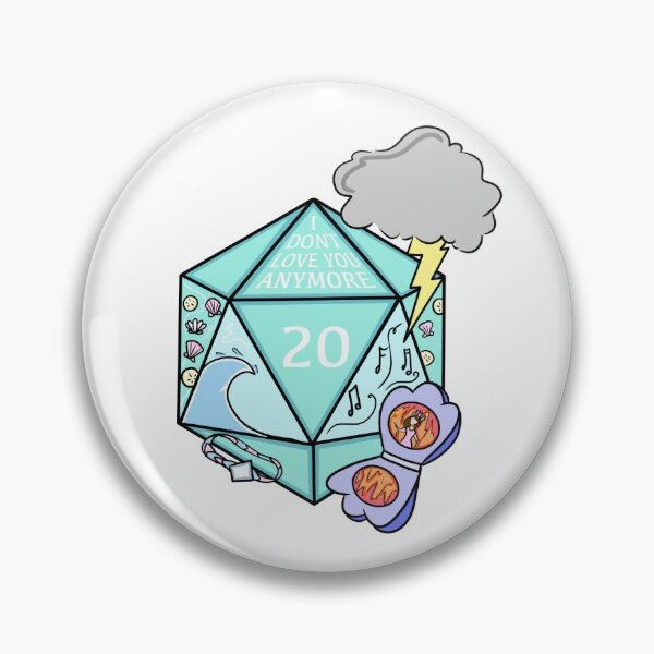 Item preview, Sam Nightingale D20 designed and sold by citrinecreates.