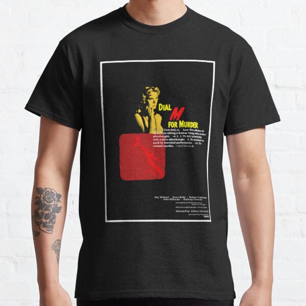 Dial M For Murder (1954) - Movie poster design Classic T-Shirt