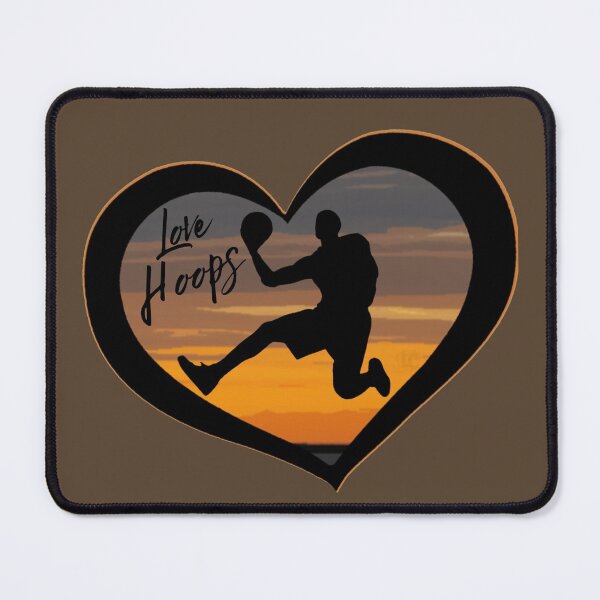 Item preview, Love Hoops Basketball Design for Basketball Players designed and sold by LifeCrush.