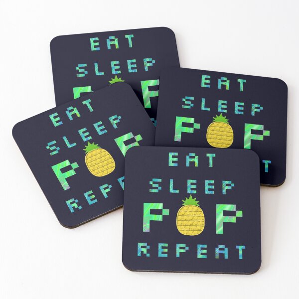 Item preview, Eat Sleep Pop Repeat Pop Fidget Lover Funny Saying designed and sold by Blobertinka.