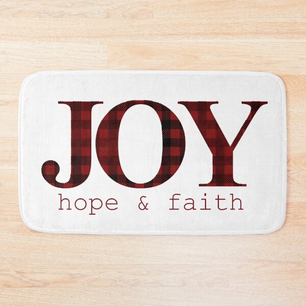 Item preview, JOY, hope and faith, Christmas collection  designed and sold by Lillieoandco.