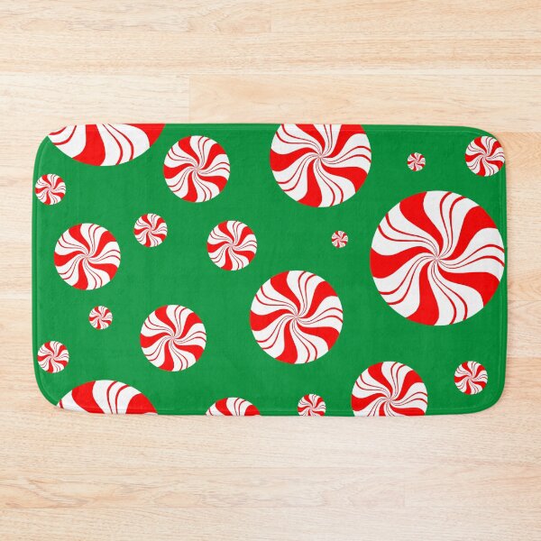 Item preview, Round Peppermint Christmas Pattern designed and sold by Deborah Camp.