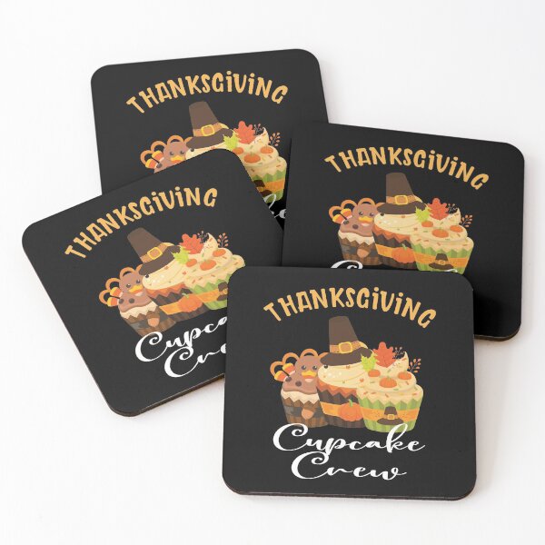 Item preview, Thanksgiving Cupcake Crew Funny Thanksgiving Cupcake Lover designed and sold by SharpThreadZ.