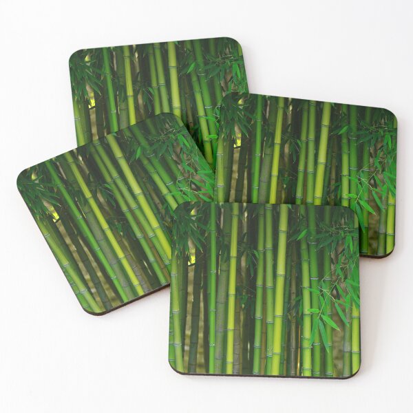 Item preview, Tall Green Bamboo with Bamboo Branches and Leaves designed and sold by silviaol.