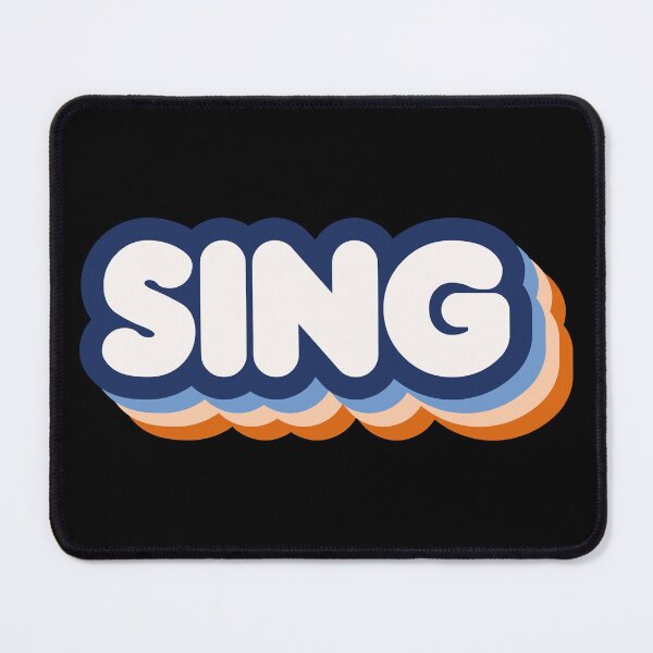 Item preview, Retro Sing designed and sold by TiltedBearDsign.