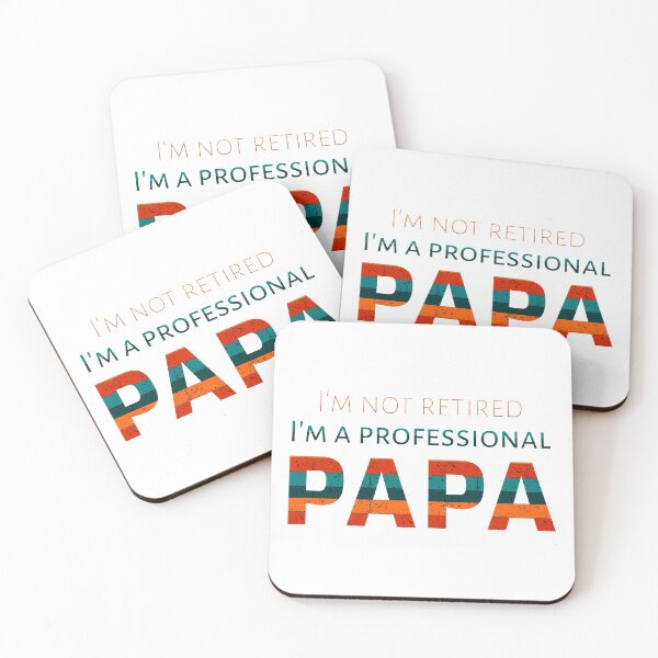 Item preview, Funny Papa vintage Shirt | I'm Not Retired I'm a Professional Shirt | Fathers Day Gift - Papa Mens T Shirt Papa Gift Anniversary Gift Dad T-shirt designed and sold by cizito.