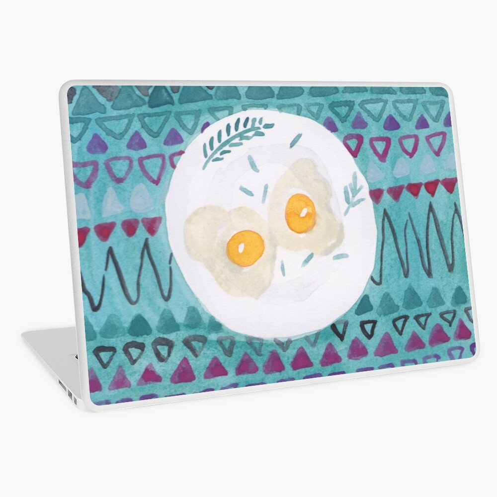 Eggs for breakfast Laptop Skin
