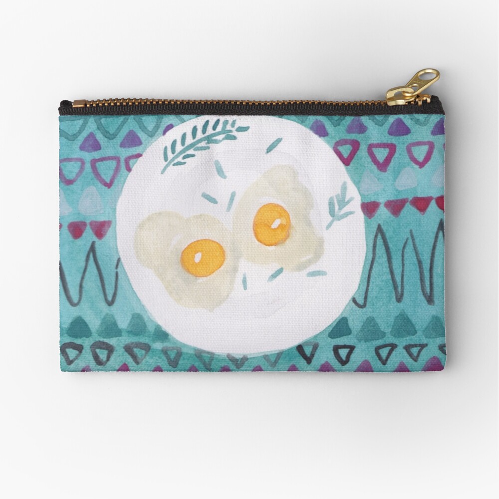 Eggs for breakfast Zipper Pouch