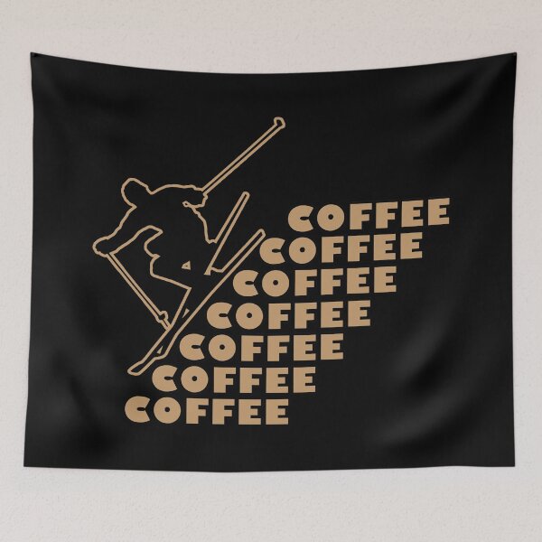 Item preview, Ski for Coffee designed and sold by janraydesigns.