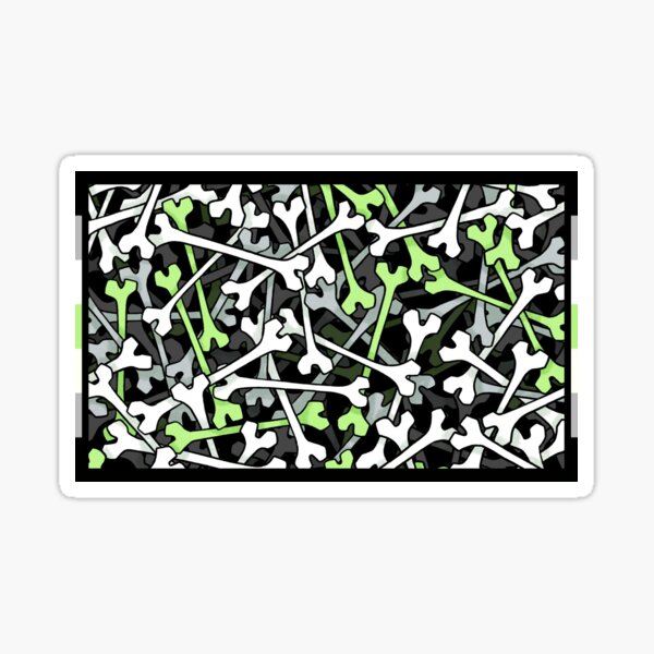 AgenderBones Sticker