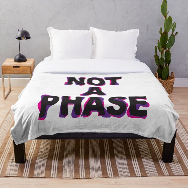 Item preview, Not A Phase in hazy text designed and sold by KristopherBel.