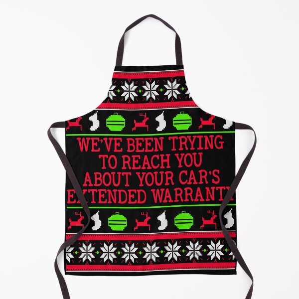 Item preview, Ugly Christmas Sweater Cars Extended Warranty Meme designed and sold by WhatWhatDesigns.
