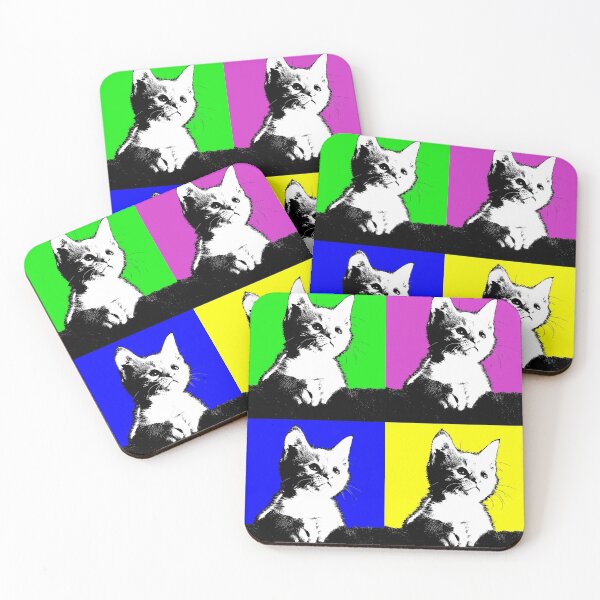 Item preview, Cat Pop Art designed and sold by Vanusa Melo.