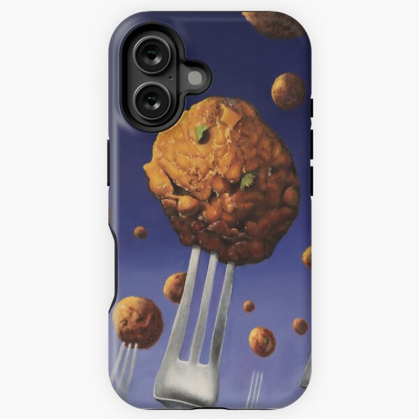 Forking Meatballs iPhone Tough Case