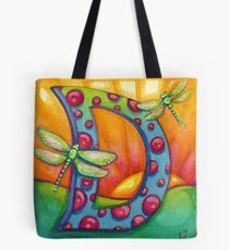 Alphabet Letter D Tote Bag