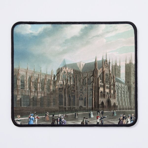 Item preview, North East View Of Westminster Abbey - Vintage Lithograph 1836 designed and sold by warishellstore.