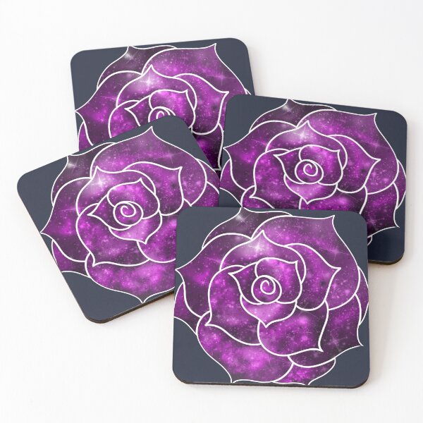 Item preview, Purple Galaxy Rose designed and sold by MochaFox.