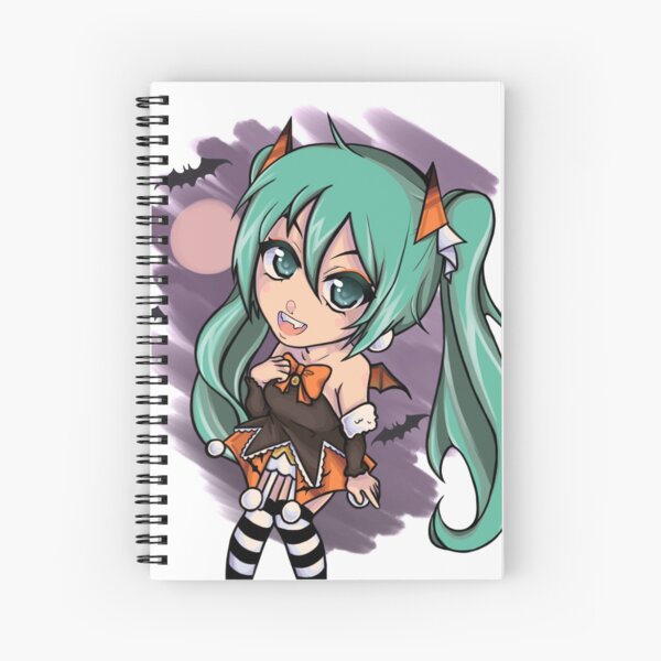 Vocaloid Miku Libreta De Dibujo Pasta Dura