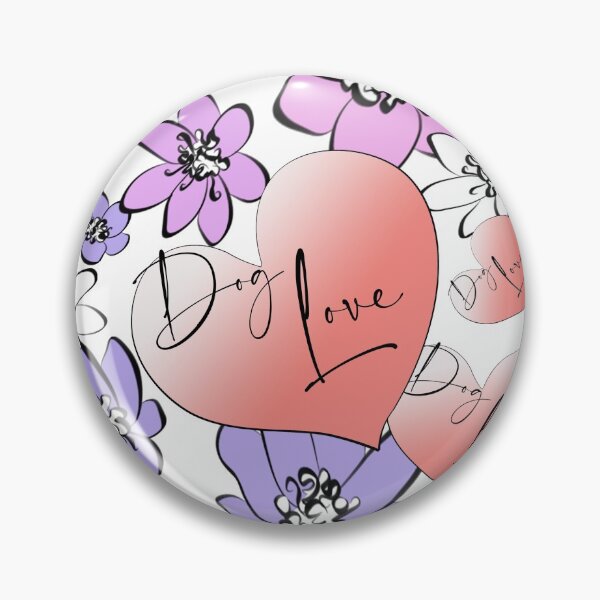 Dog Love - all-over fabric! Pin