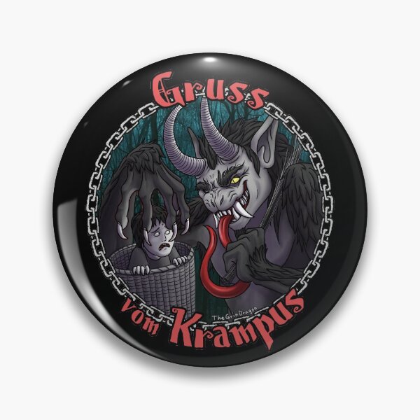 Item preview, Gruss vom Krampus designed and sold by TheGrinDragon.