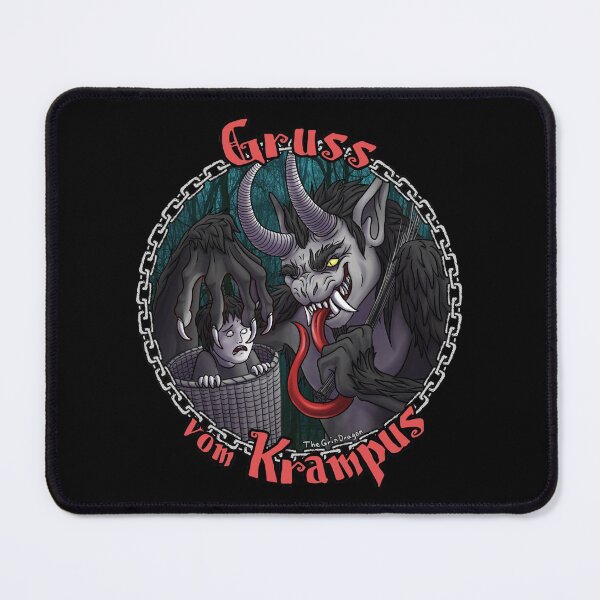 Item preview, Gruss vom Krampus designed and sold by TheGrinDragon.