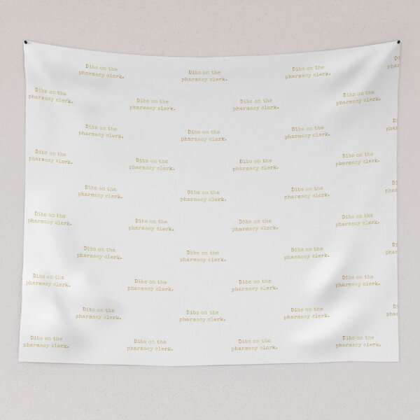 Item preview, Dibs On The Pharmacy Clerk designed and sold by AscendMerch.