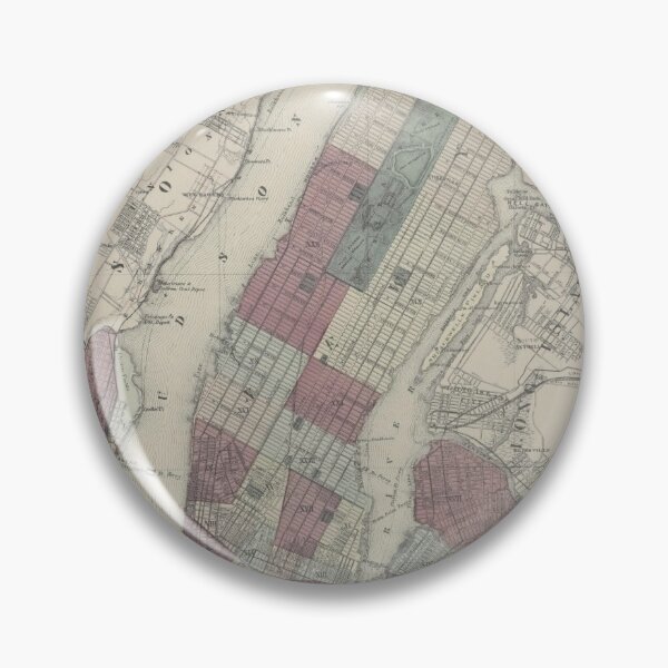Item preview, New York City Vintage Map Design designed and sold by claire-jean.