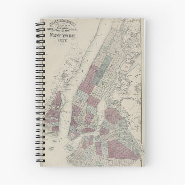 Item preview, New York City Vintage Map Design designed and sold by claire-jean.