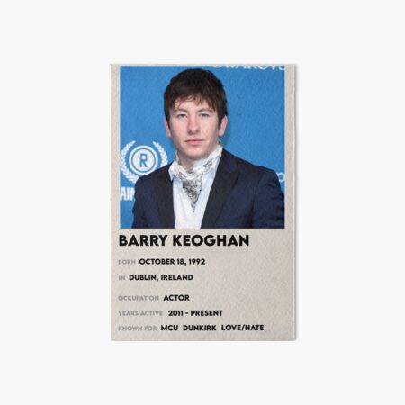 Item preview, Barry Keoghan (minimalistic design) designed and sold by theislandgirl.